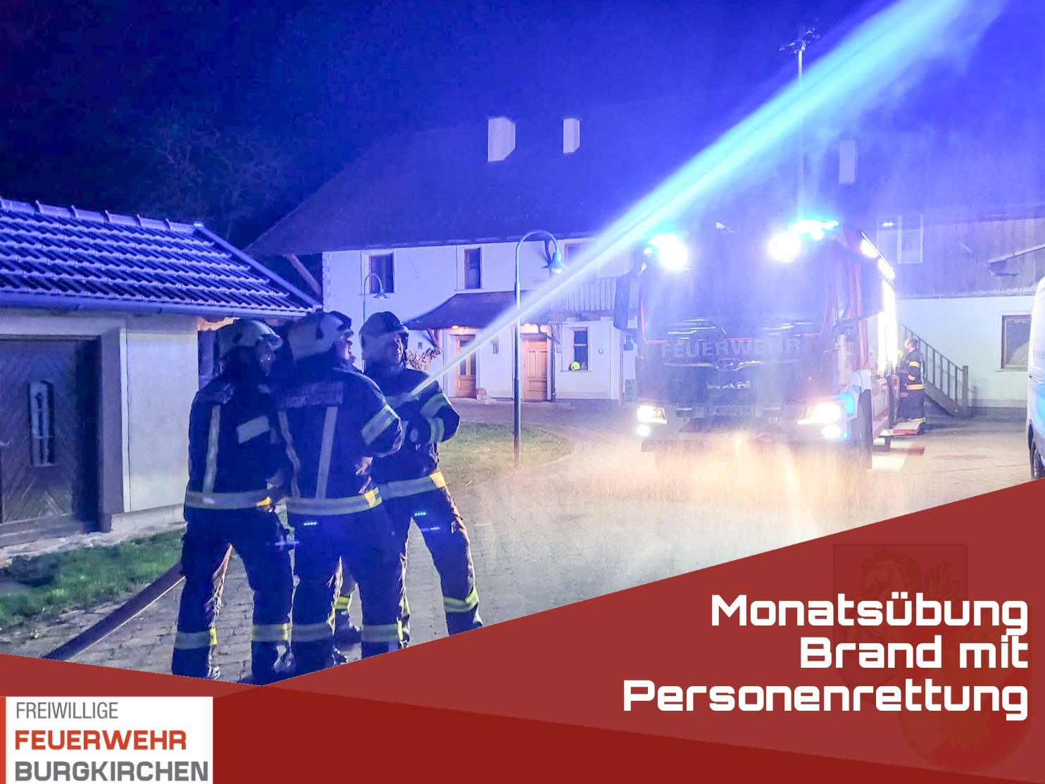 Du betrachtest gerade Monatsübung Brand mit Personenrettung