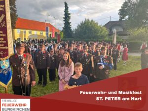 Mehr über den Artikel erfahren Feuerwehr- und Musikfest St. Peter am Hart