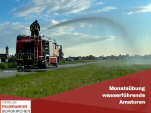 Mehr über den Artikel erfahren Monatsübung wasserführende Armaturen