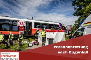 Mehr über den Artikel erfahren Personenrettung nach Zugunfall