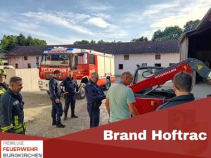 Mehr über den Artikel erfahren Brand Hoftrac