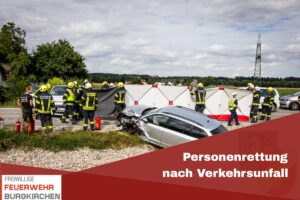 Mehr über den Artikel erfahren Personenrettung nach Verkehrsunfall