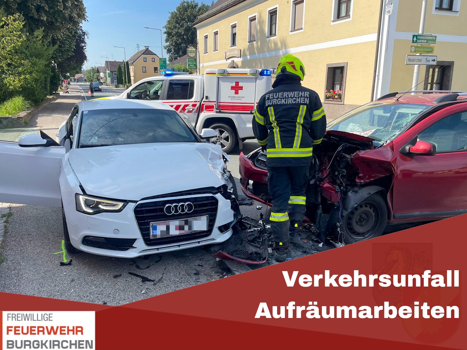 Du betrachtest gerade Verkehrsunfall Aufräumarbeiten