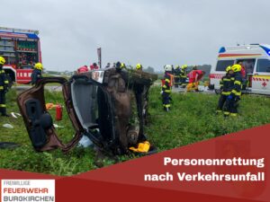 Mehr über den Artikel erfahren Personenrettung nach Verkehrsunfall