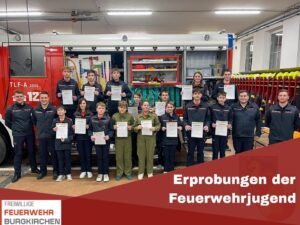 Mehr über den Artikel erfahren Erprobungen der Feuerwehrjugend